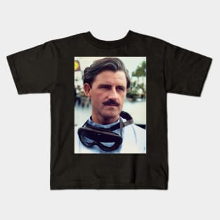 Driving legend Graham Hill Kids T-Shirt
